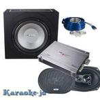 Complete Car Audio set Speakers, Sub en versterker, ., Nieuw, Ophalen of Verzenden, .