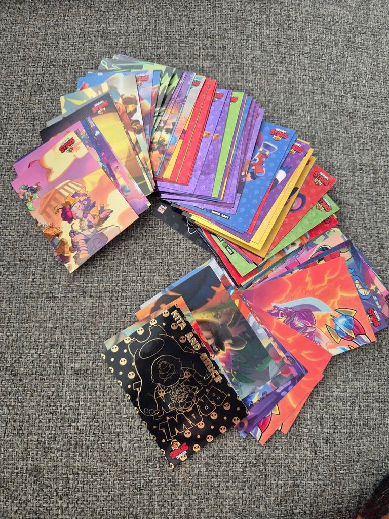 Brawl Stars panini kaarten, Hobby en Vrije tijd, Stickers en Plaatjes, Nieuw, Ophalen of Verzenden