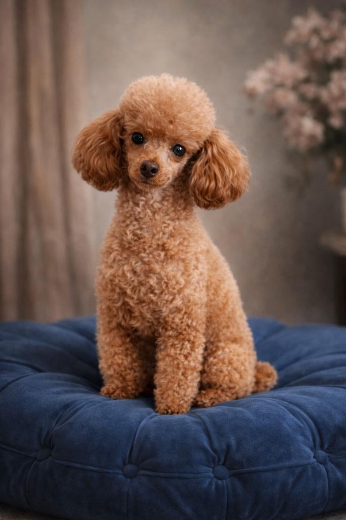 Dekreu Toypoedel, toy poedel | 25cm | NVBK | volledig getest, Dieren en Toebehoren, België, Fokker | Hobbymatig, Reu, Parvo