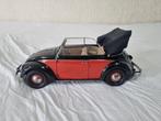 Sunstar VW Kever Cabrio 1/12, Ophalen, Gebruikt, 1:9 t/m 1:12, Auto