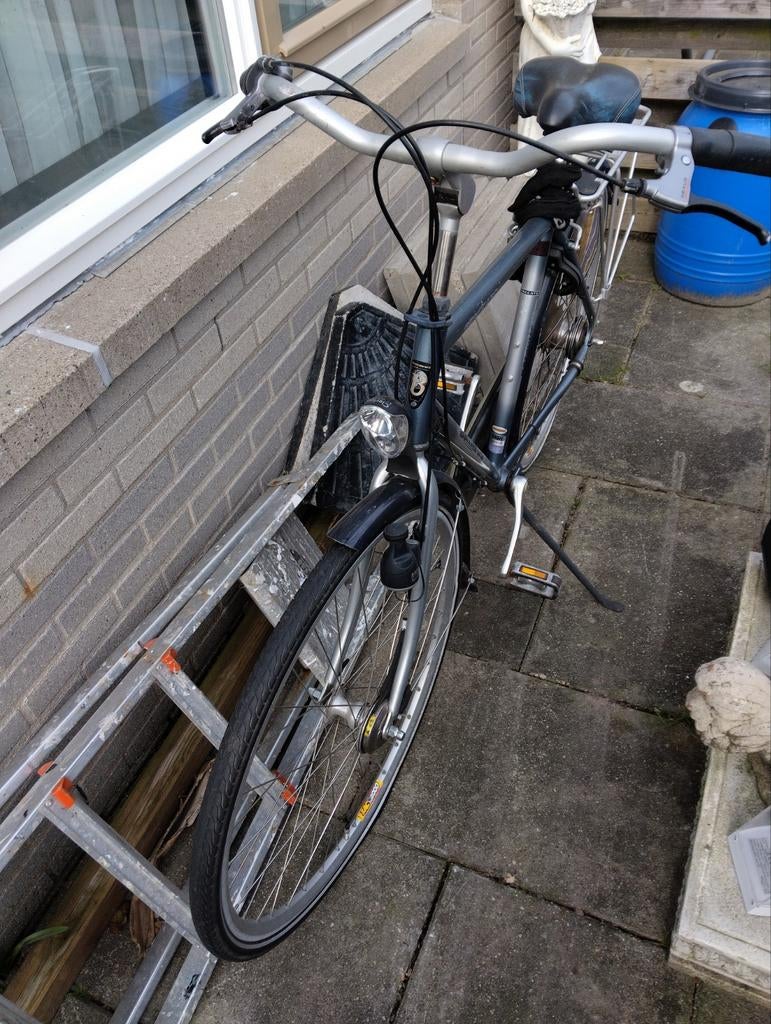 Heren fiets, Fietsen en Brommers, Elektrische fietsen, 59 cm of meer, Ophalen of Verzenden, Gebruikt, Batavus