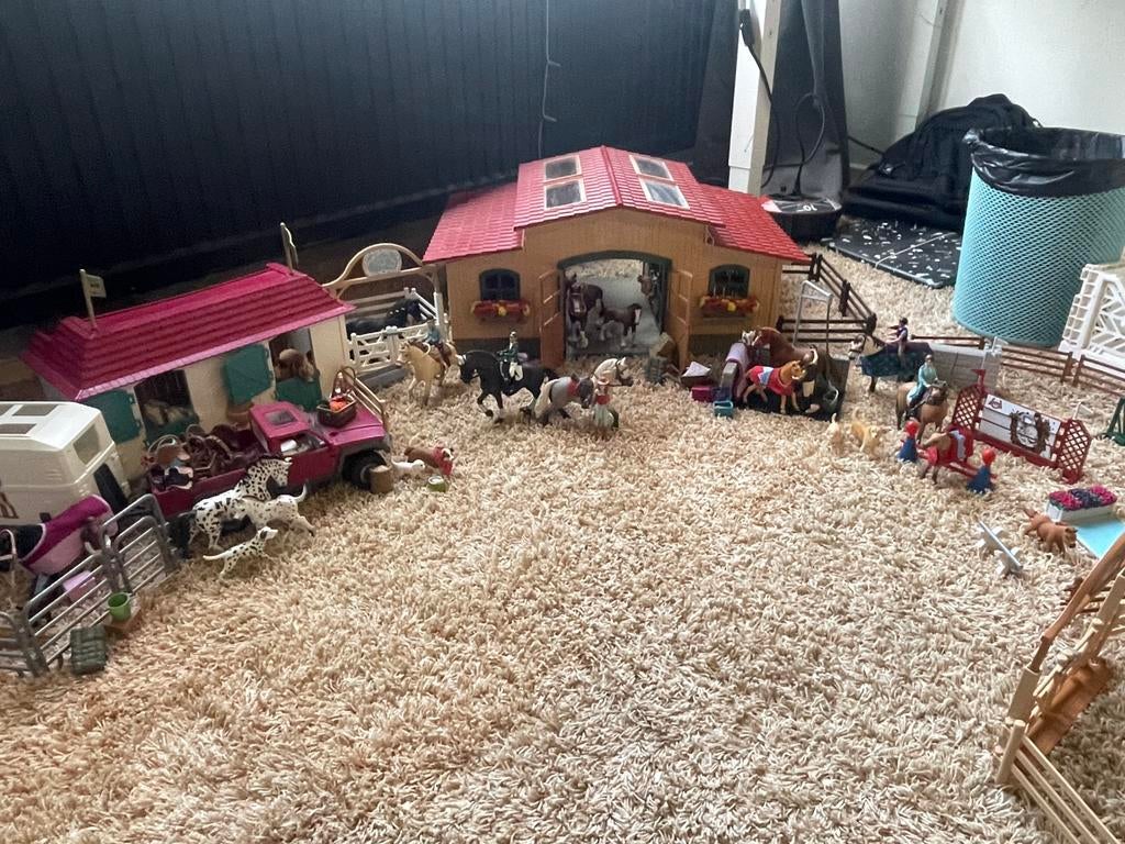 Schleich paarden set, Ophalen of Verzenden, Zo goed als nieuw