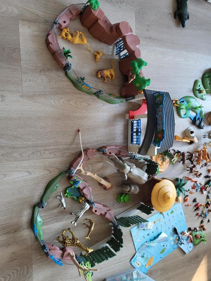 Playmobil dierentuin ziekenhuis heel veel dieren, Kinderen en Baby's, Speelgoed | Playmobil, Zo goed als nieuw, Ophalen