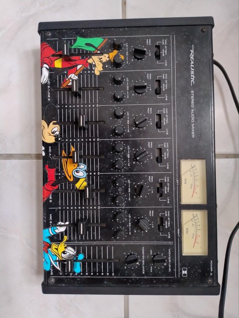 Mengpaneel, realistic model 32-1210, Ophalen of Verzenden