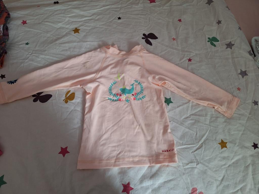 UV shirt Nabaiji maat 86/92 - Zo goed als nieuw, Nabaiji, Ophalen of Verzenden, Zo goed als nieuw, Maat 86