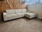 Beige hoekbank, 125 cm of meer, 125 cm of meer, Zo goed als nieuw, Info@homefriesland.nl
