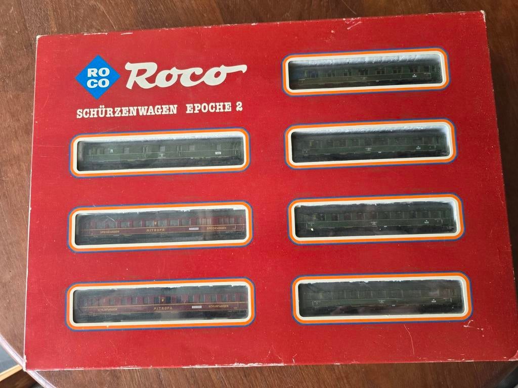 GERESERVEERD Roco 02060S Schürzenwagen Epoche 2 N-spoor, Hobby en Vrije tijd, Modeltreinen | N-Spoor, Ophalen of Verzenden