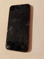 Iphone 12 rood met kapot scherm en achterkant, Ophalen of Verzenden, IPhone 12, Zonder simlock, Niet werkend