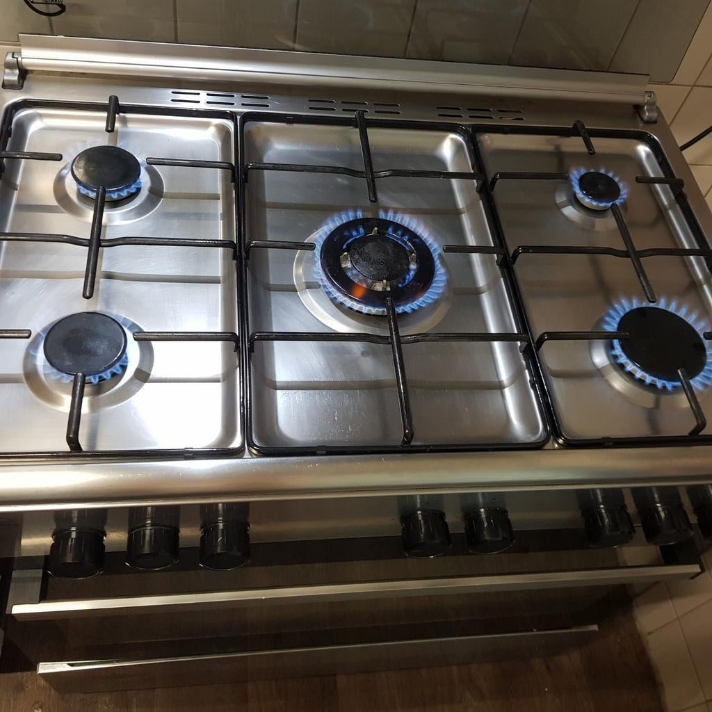 Everglades gasfornuis met oven, Ophalen, Warmhoudplaat, Zo goed als nieuw, Energieklasse A of zuiniger