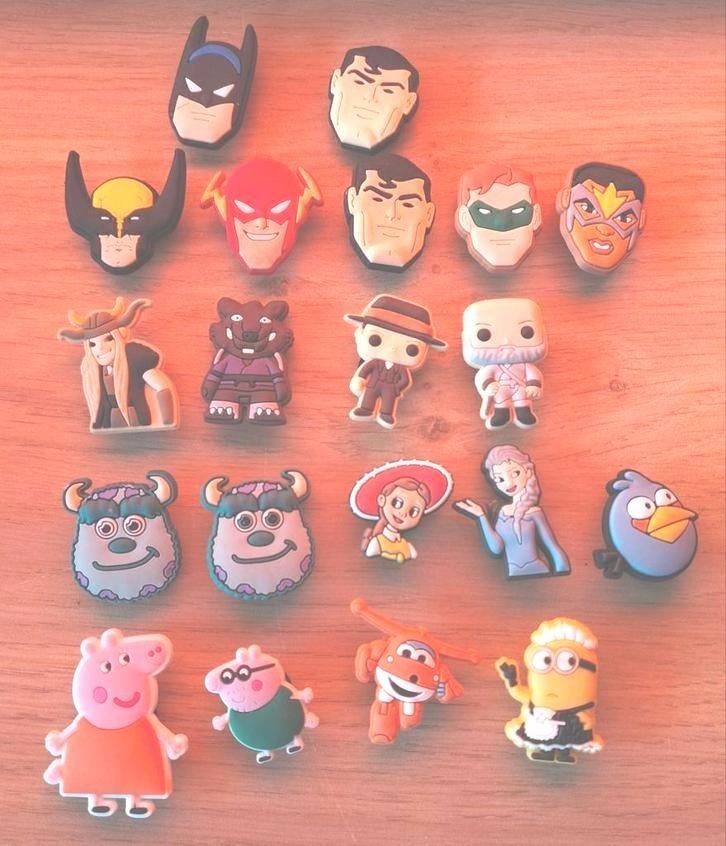 20 x SCHOEN VERSIERING o.a SUPERHELD*DISNEY* Alles voor, Verzenden, Nieuw