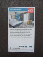 Hotel Waterstate kortingsbon, Twee personen, Kortingsbon, Arrangement, Spa of Sauna