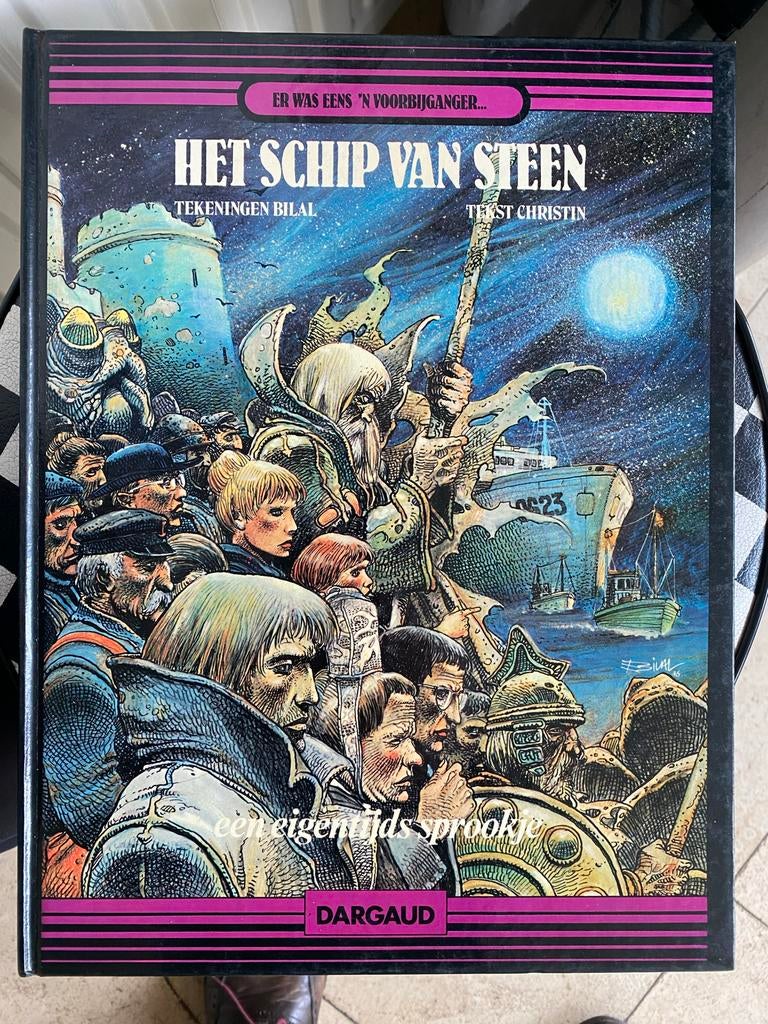 Het Schip van Steen - Bilal & Christin, Eén stripboek, Ophalen of Verzenden, Gelezen