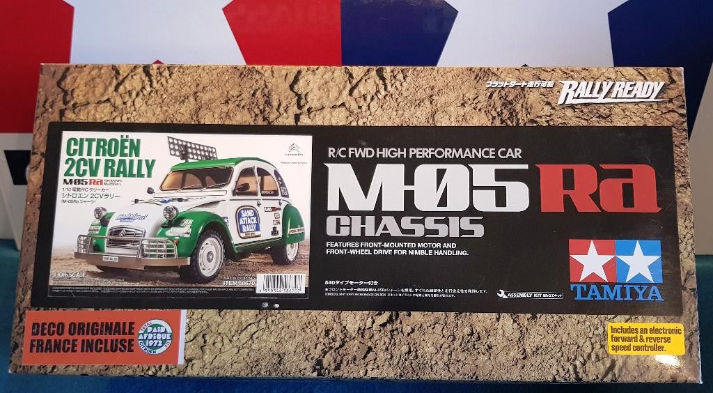 Tamiya Citroen 2CV Rally (M-05Ra chassis) # 58670 NIB, Elektro, Verzenden, Auto offroad, Nieuw