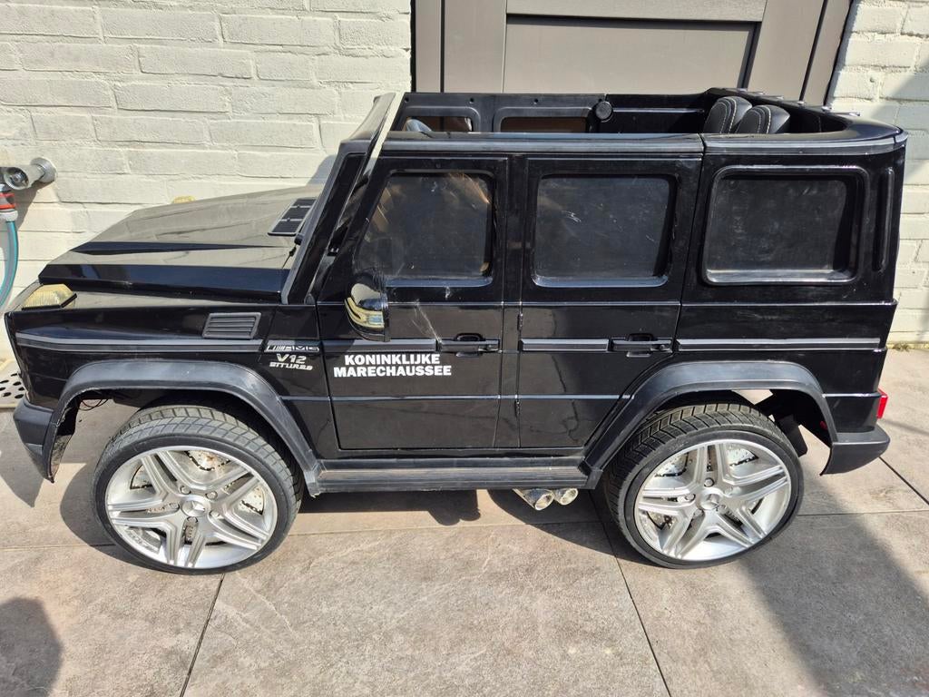 Mercedes Jeep elekrische kinderauto *opknapper*, Ophalen, Gebruikt