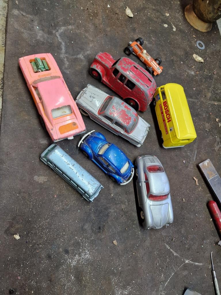 Speelgoed auto's Dinky Toys matchbox Lesney, Ophalen of Verzenden, Gebruikt, Auto, Matchbox