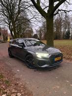 Audi A3 40 Tfsi e 204pk Phev S-tronic 2021 Grijs, Auto's, Zwart, 4 cilinders, 1535 kg, Leder en Stof