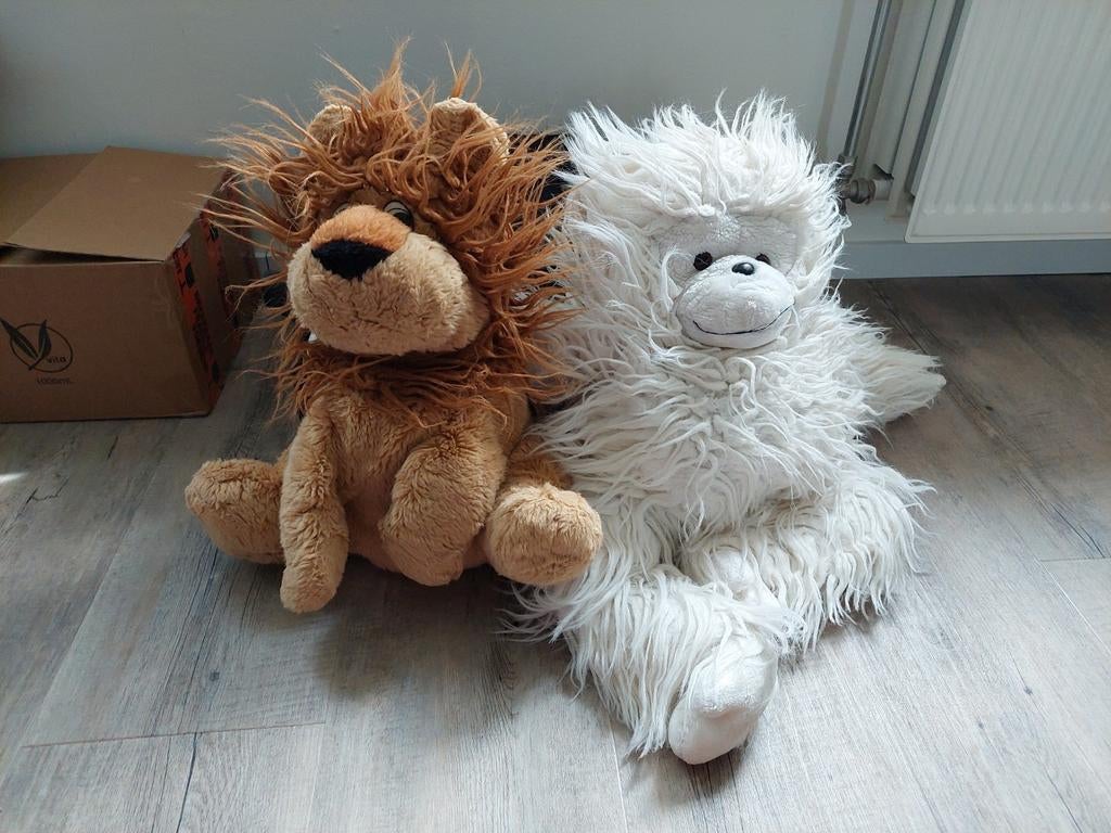 Knuffels: Aap en Leeuw - Zacht en Speels, Ophalen