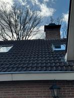 Dakpannen ruim 25m2 gratis, Ophalen, Steen of Klei, Zwart, Zo goed als nieuw