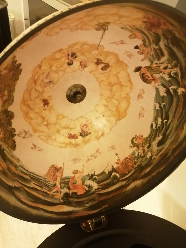 XXXL GLOBEBAR BARGLOBE WIJNBAR MET TAFEL 95X80X51CM NIEUW, Ophalen of Verzenden