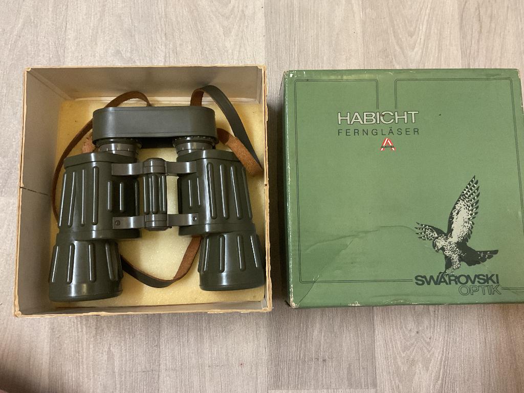 Swarovski Habicht 7x42 O verrekijker binoculars dienstglas, Audio, Tv en Foto, Optische apparatuur | Verrekijkers, Ophalen of Verzenden