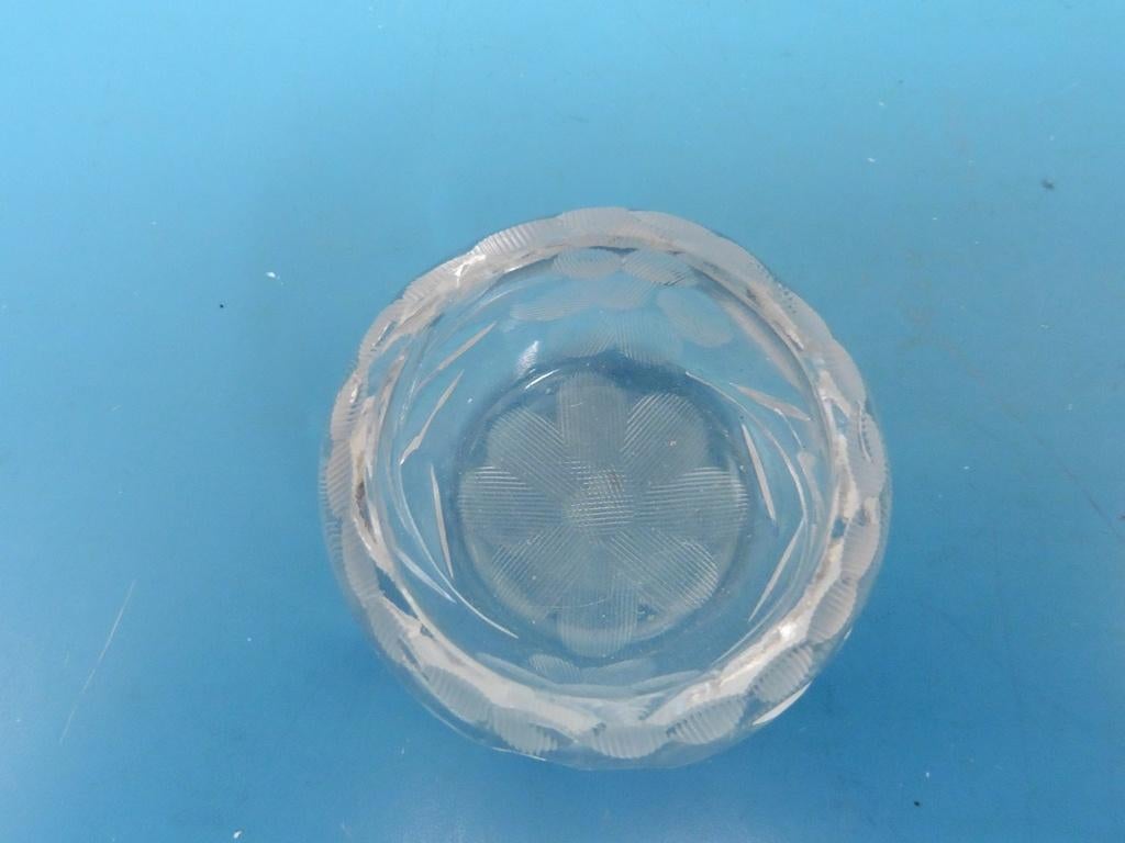 Glazen zoutbakje, Ophalen of Verzenden