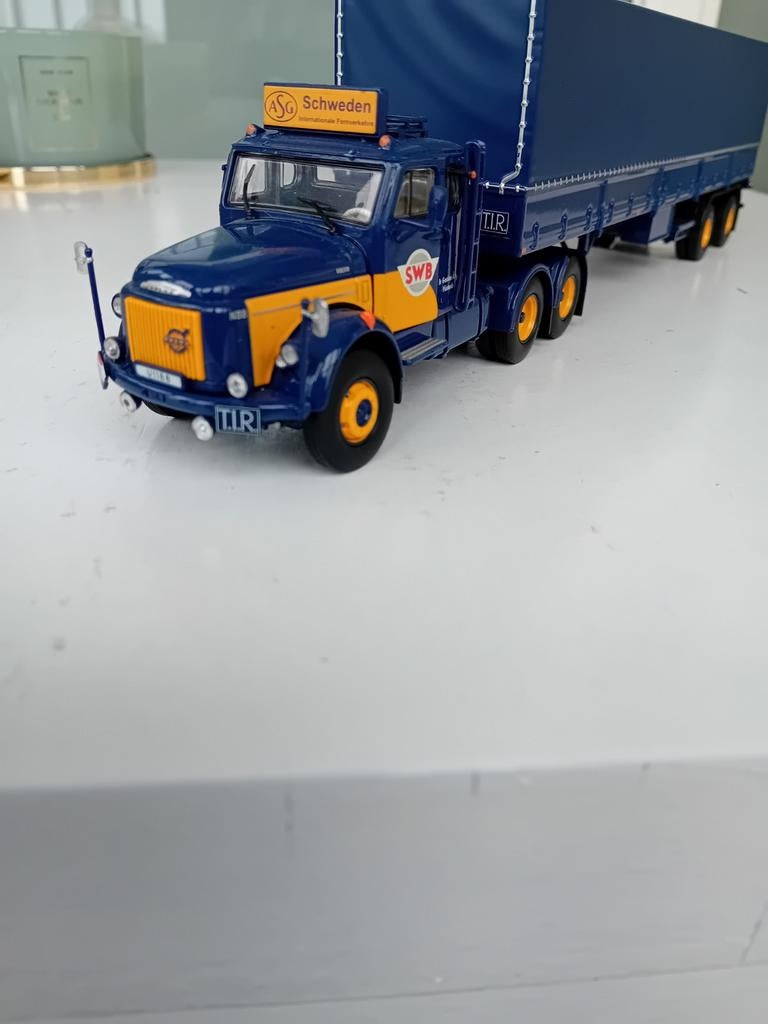 Volvo N88 6x4 met huiftrailer ASG., Ophalen of Verzenden, Nieuw, Bus of Vrachtwagen, Tekno