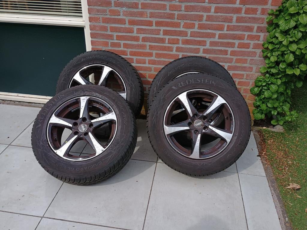 Winterbanden met velgen voor Mazda CX5 (vanaf 2016), Ophalen