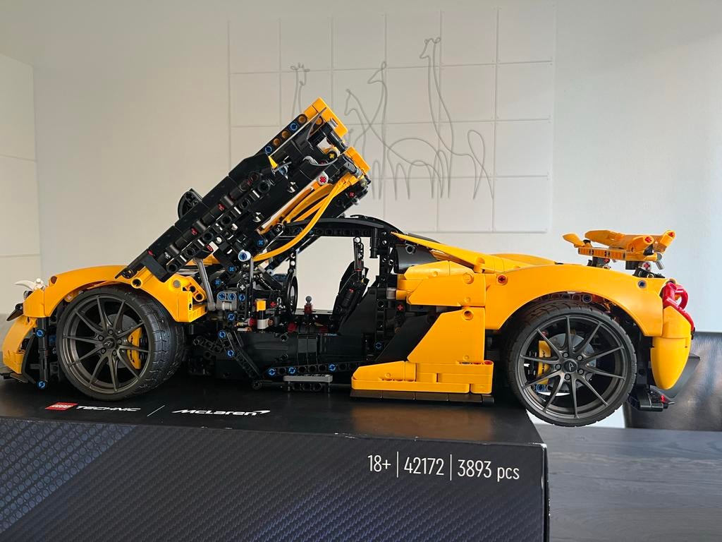 Lego Technic McLaren P1 - Bouw je eigen supercar!, Ophalen of Verzenden, Zo goed als nieuw, Complete set, Lego