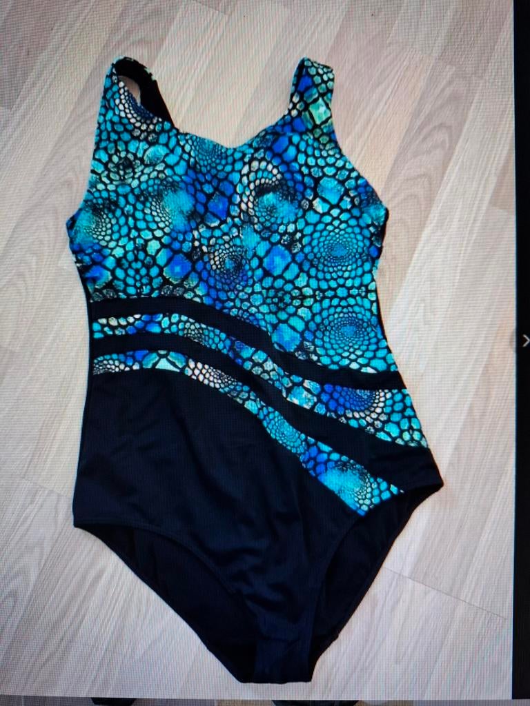 tk:prachtig,zgan.corrigerend BADPAK Bon Prix mt.44 zw/bl., Overige kleuren, BON PRIX, Badpak, Ophalen of Verzenden