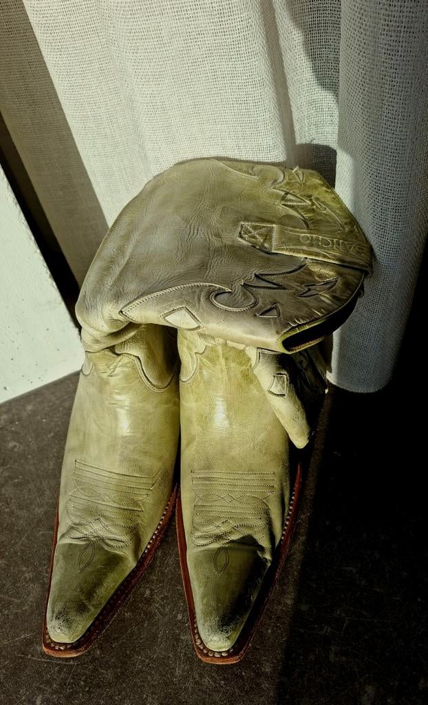 Sancho laarzen groen maat 39, Kleding | Dames, Schoenen, Ophalen of Verzenden, Groen, Hoge laarzen