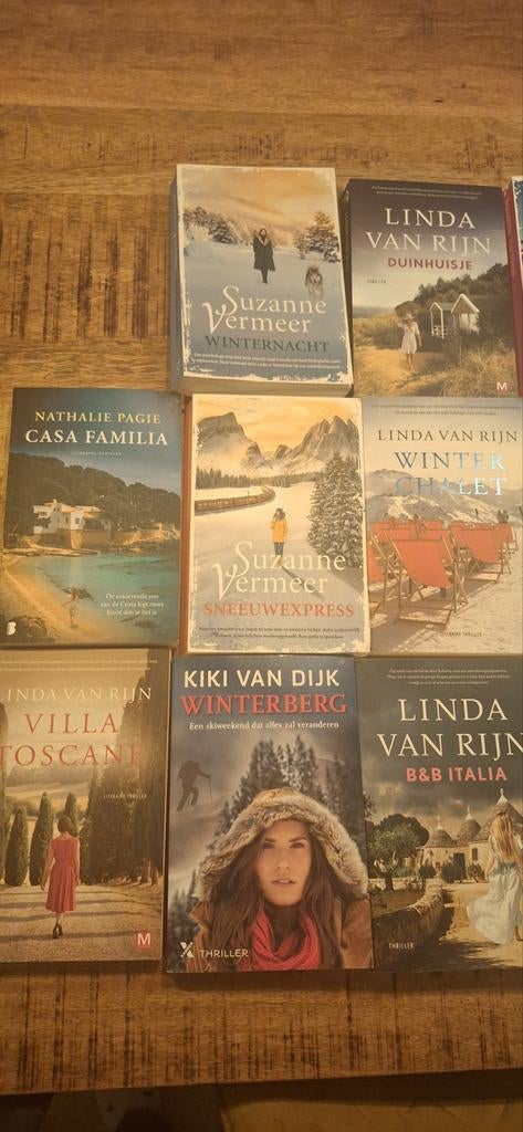 Boeken van Linda van Rijn, Kiki van Dijk en Suzanne Vermeer, Ophalen, Zo goed als nieuw