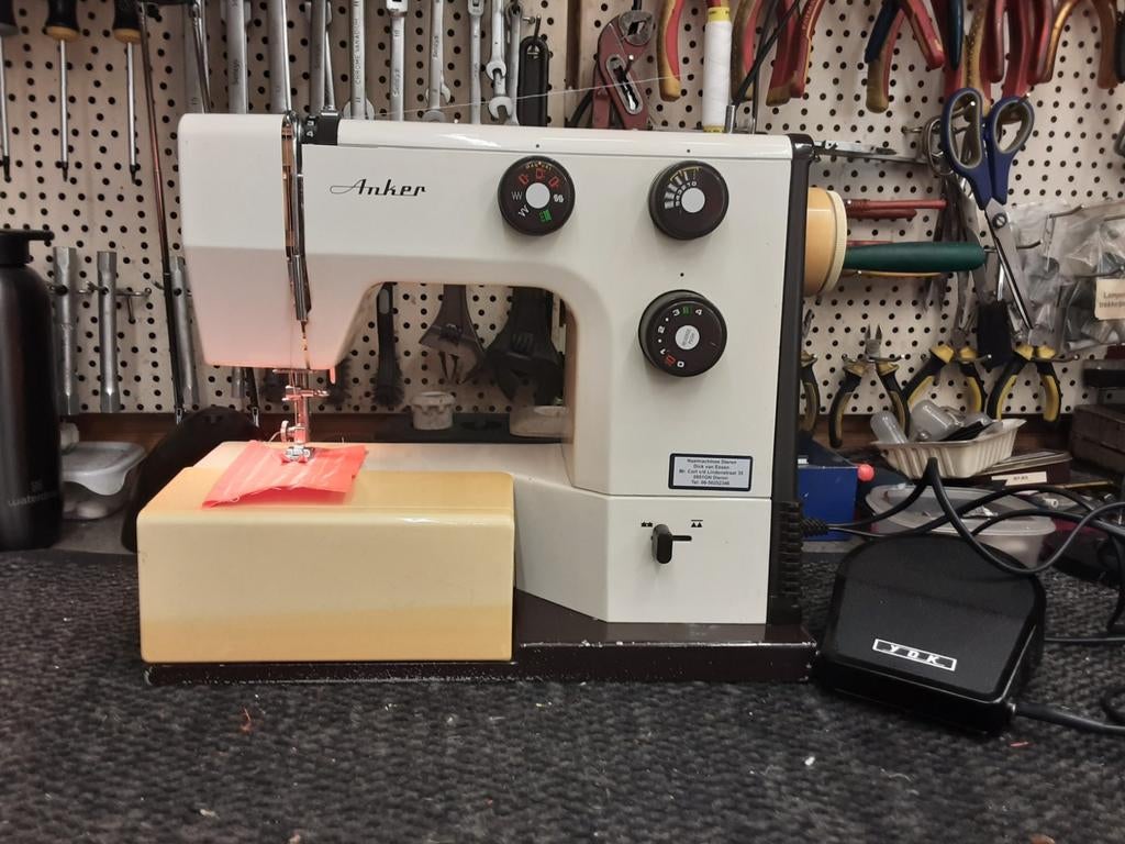 ANKER NAAIMACHINE MODEL ONBEKEND, Ophalen of Verzenden, Gebruikt, Naaimachine, Overige merken
