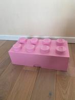 Lego opbergdoos Brick roze, Ophalen of Verzenden, Gebruikt