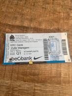 Racing Genk - Zulte Waregem Ticket 29-03-2014, Ophalen of Verzenden, Buitenlandse clubs, Overige typen