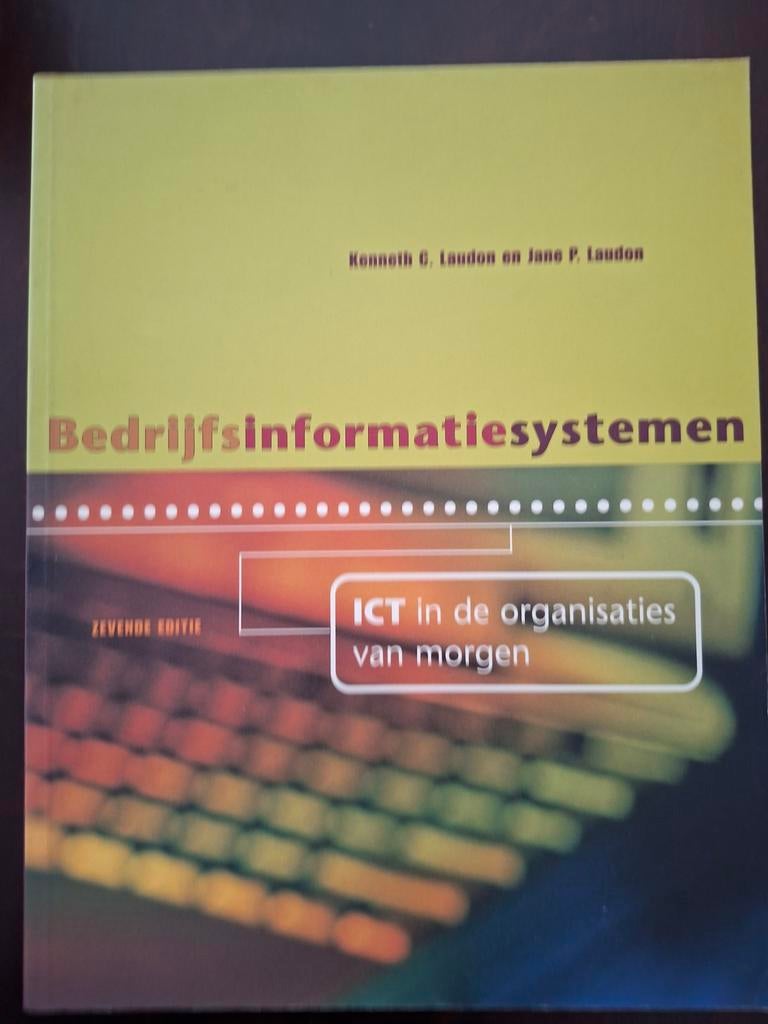 J.P. Laudon - Bedrijfsinformatiesystemen, Ophalen of Verzenden