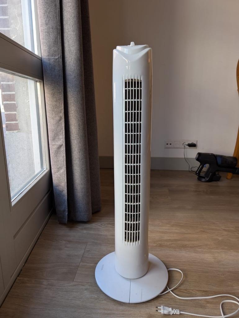 Blokker tower fan, Witgoed en Apparatuur, Ventilatoren, Ophalen, Gebruikt, Torenventilator