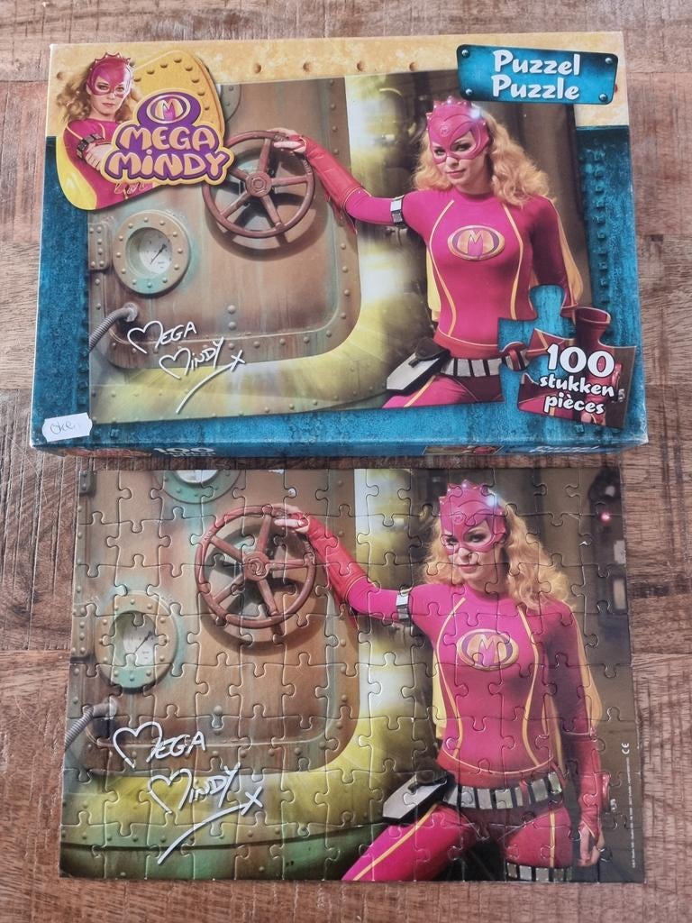 Mega Mindy puzzel 100 stukjes, Ophalen of Verzenden, Meer dan 50 stukjes, Gebruikt, 6 jaar of ouder