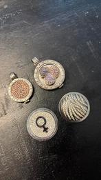 Mimoneda hangers en munten, Sieraden, Tassen en Uiterlijk, Manchetknopen, Ophalen of Verzenden, Gebruikt, Zilver