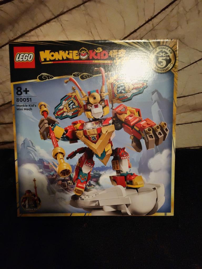 LEGO 80051 Monkie Kid's Mini Mech nieuw, Kinderen en Baby's, Speelgoed | Duplo en Lego, Overige thema's, Lego, Nieuw, Ophalen of Verzenden