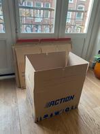 13 stevige verhuisdozen van Action, Ophalen, Opvouwbaar, 50 tot 75 cm, Minder dan 40 cm