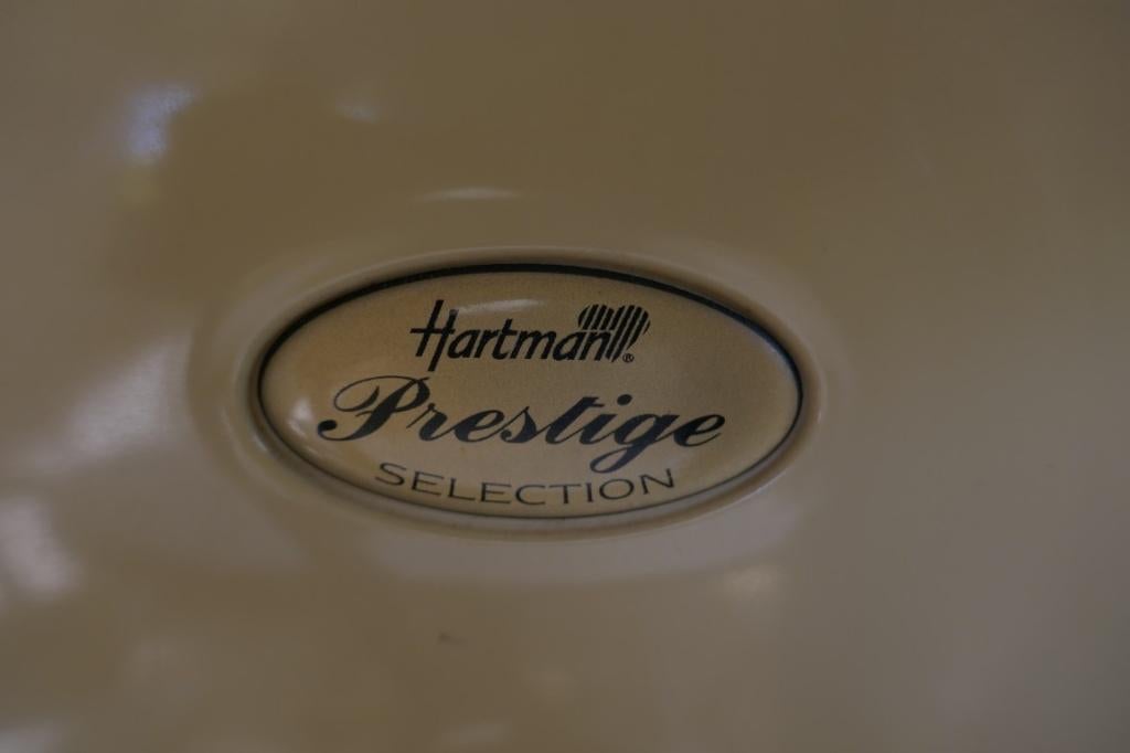 Hartman Prestige Selection Tuinset met 4 inklapbare stoelen, Ophalen, 4 zitplaatsen, Kunststof, Zo goed als nieuw