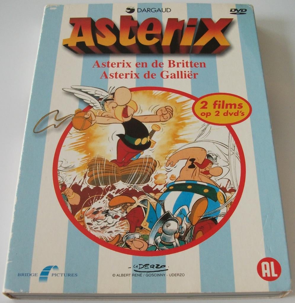 Dvd *** ASTERIX EN DE BRITTEN *** 2-Disc Boxset, Alle leeftijden, Boxset, Ophalen of Verzenden, Zo goed als nieuw