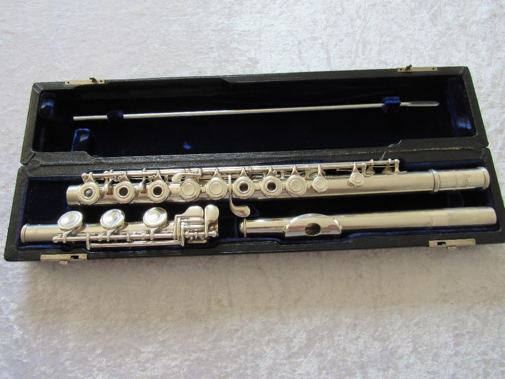 Artley dwarsfluit The Wilkins model, Gebruikt, -, Dwarsfluit, -