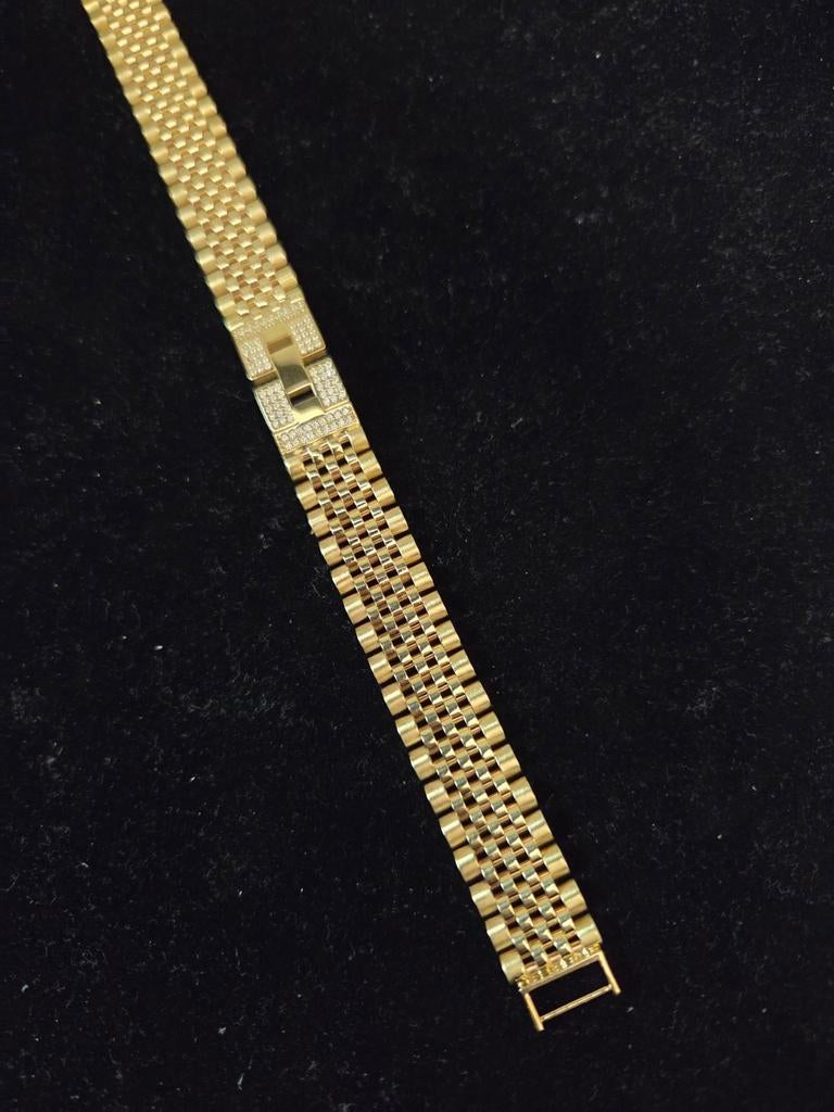 14 k gouden rolex model armband 28,6 gram, Ophalen of Verzenden, Nieuw