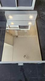 Spiegel met spotjes, Huis en Inrichting, Ophalen of Verzenden, Rechthoekig, Minder dan 50 cm, Minder dan 100 cm