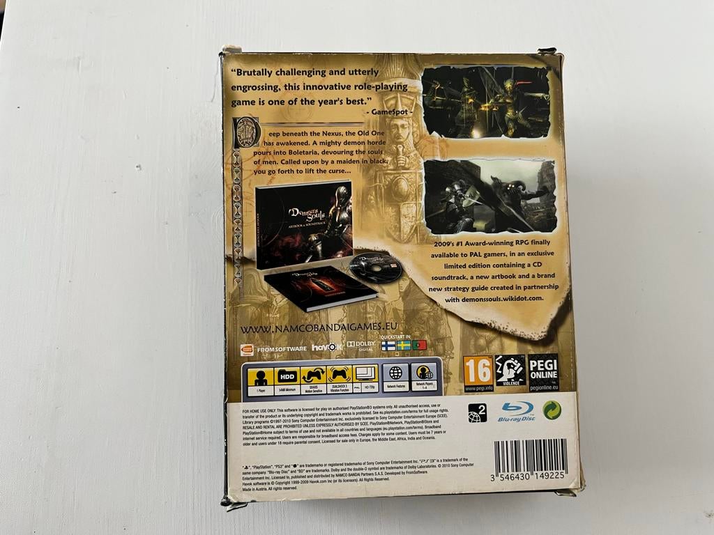 Demon's Souls PS3 black phantom edition, Spelcomputers en Games, Games | Sony PlayStation 3, Online, Gebruikt, Ophalen of Verzenden