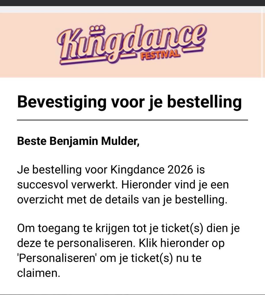 Kingdance 26 en 27 april in Zwolle, Tickets en Kaartjes, Evenementen en Festivals, Eén persoon