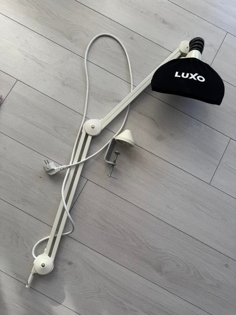 Loeplamp met arm, Hobby en Vrije tijd, Vergrootglazen, Loepen en Loeplampen, Ophalen of Verzenden, Gebruikt, Loeplamp