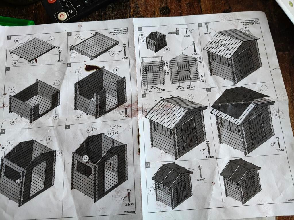 Houten Speelhuisje Siem - FSC Gecertificeerd, Ophalen of Verzenden