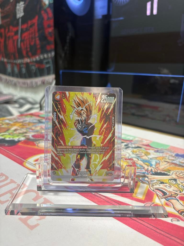 Vegeta Saiyan FB03-089 SCR, Ophalen of Verzenden, Zo goed als nieuw, Losse kaart